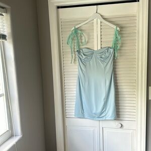 Light blue dress